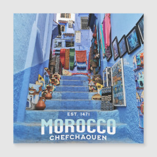 Beautiful Moroccan Chefchaouen Blue North City