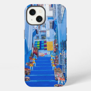 beautiful moroccan city paint iphone case