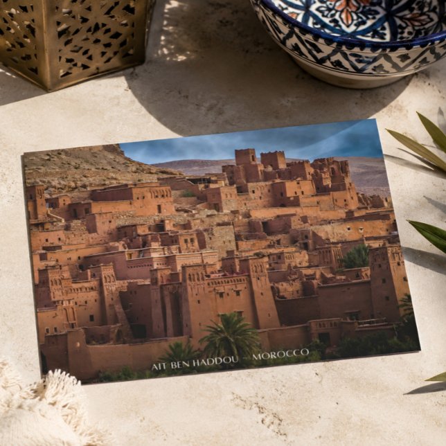 Beautiful Moroccan Desert Architecture Kasbah Postcard (Creator Uploaded)
