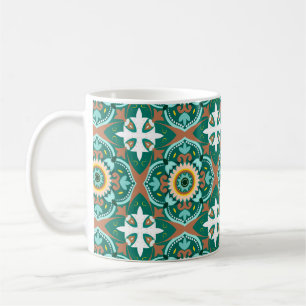 💚💛 Beautiful Moroccan tiles Coffee Mug