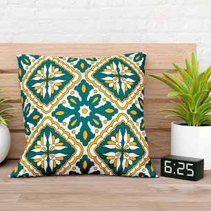 💛💚 Beautiful Moroccan tiles Cushion