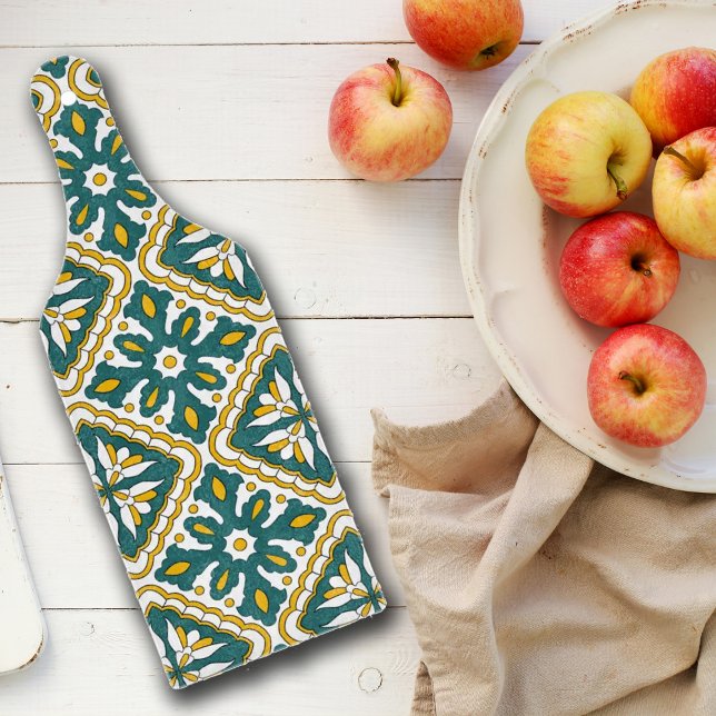 💛💚 Beautiful Moroccan tiles Cutting Board (Creator Uploaded)