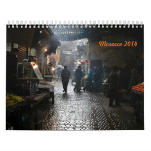 beautiful morocco 2014 calendar