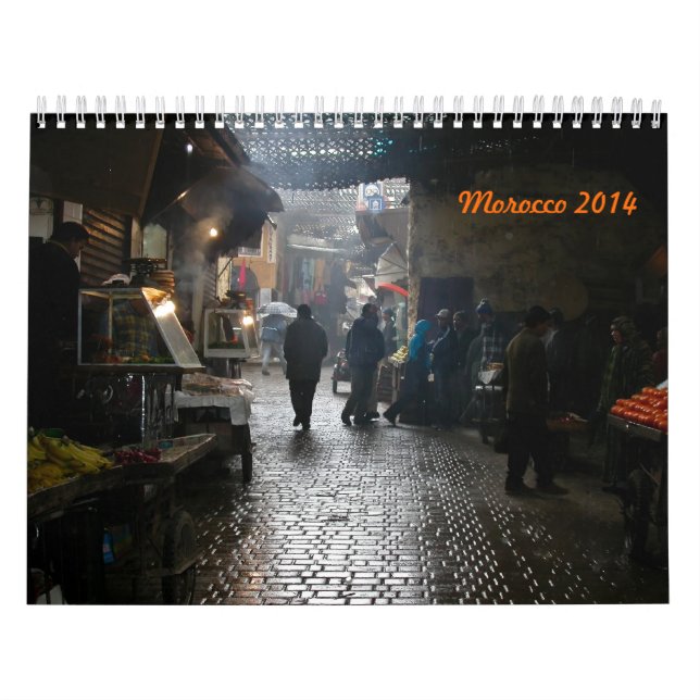 beautiful morocco 2014 calendar (Cover)