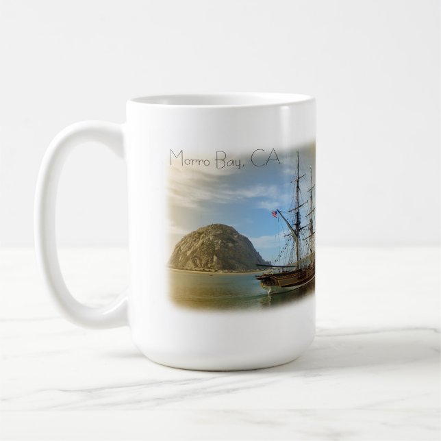 Beautiful Morro Bay Mug! Coffee Mug (Left)
