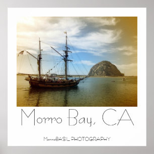 Beautiful Morro Bay Poster! Poster