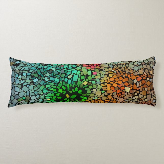 Beautiful mosaic body cushion (Front)