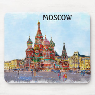 Beautiful Moscow Mouse Mat