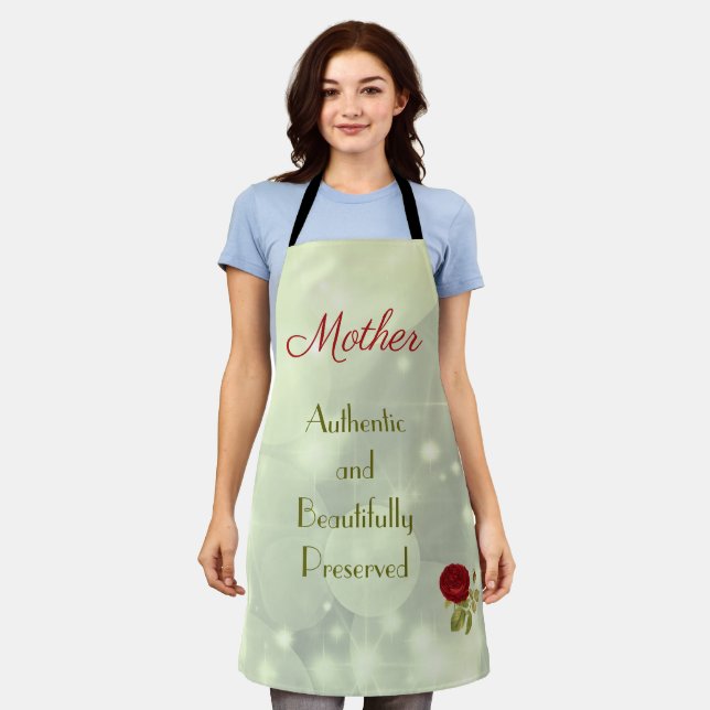 Beautiful Mother quote Apron (Worn)