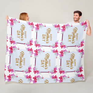Beautiful Mother’s Day Gift Fleece Blanket
