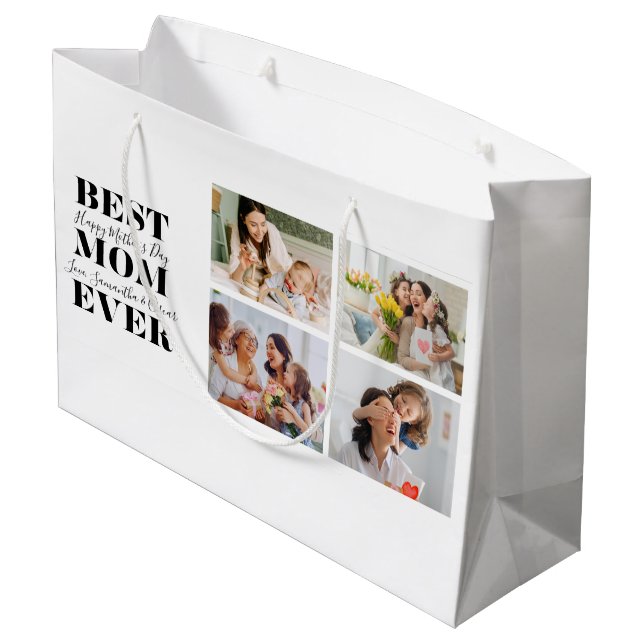 Beautiful Mother’s Day Gift Gift Bag (Back Angled)