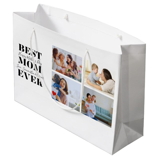 Beautiful Mother’s Day Gift Gift Bag (Back Angled)