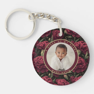 Beautiful Mother'S Day Gift Ideas Carnation Floral Key Ring