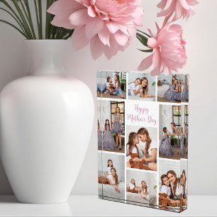 Beautiful Mother's Day Mum Daughter Collage Photo Block