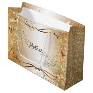 Beautiful Mother's Day  - Personalise Large Gift Bag