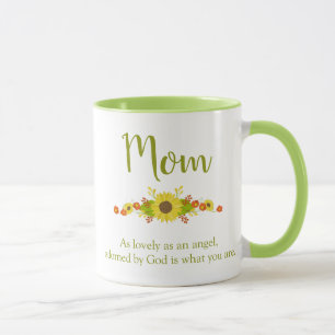 Beautiful Mother's Day Sunflower Mug