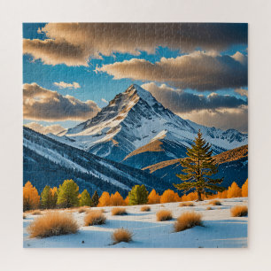 Beautiful Mountain Landscape  Jigsaw Puzzle