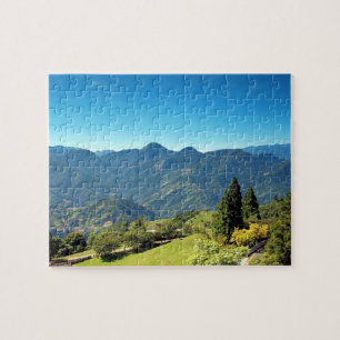 Beautiful Mountain Scenery in Taiwan Jigsaw Puzzle