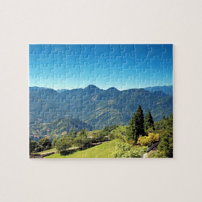 Beautiful Mountain Scenery in Taiwan Jigsaw Puzzle (Horizontal)
