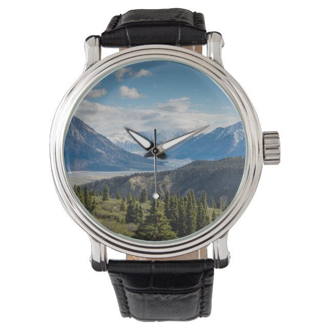 Beautiful Mountain Scenery Watch  (Front)