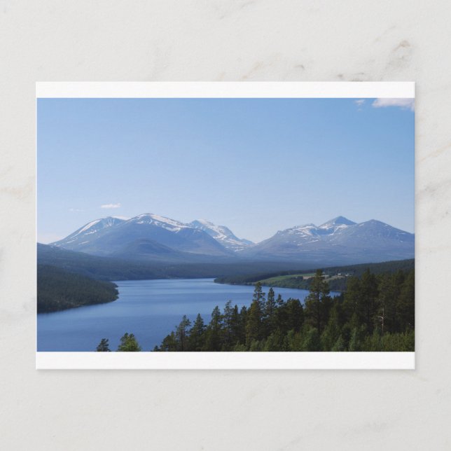 BEAUTIFUL MOUNTAINS POSTCARD (Front)
