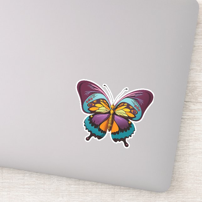 Beautiful Multicolored Butterfly (Detail)