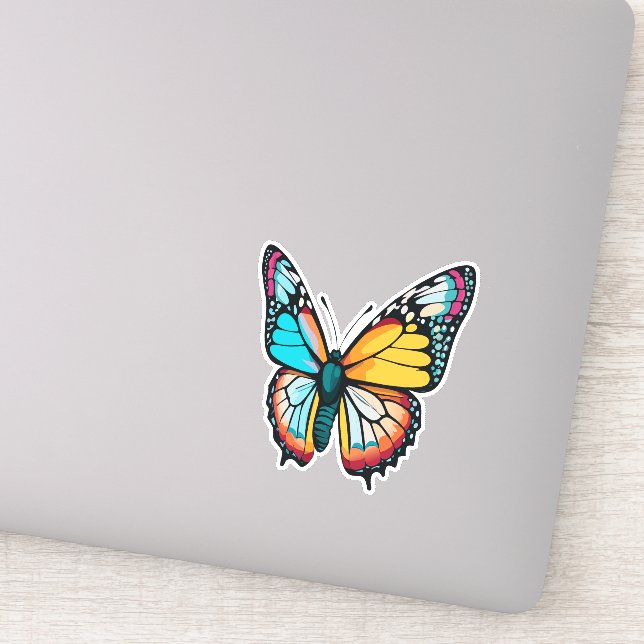 Beautiful Multicolored Butterfly (Detail)