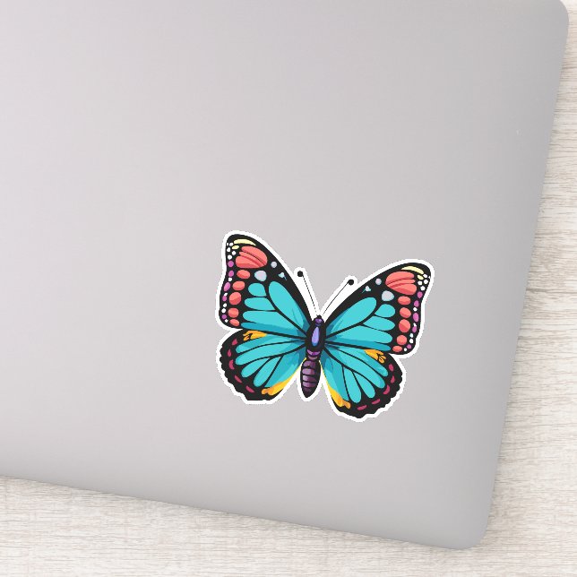 Beautiful Multicolored Butterfly (Detail)