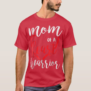 Beautiful Mum of a Heart Warrior CHD Awareness T-Shirt