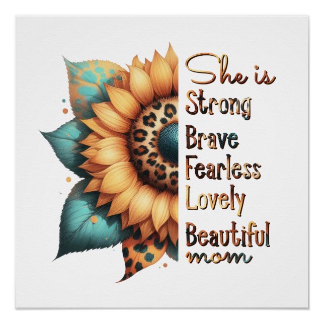 Beautiful Mum Poster (Front)