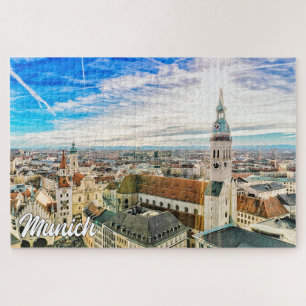 Beautiful Munich, Germany Jigsaw Puzzle
