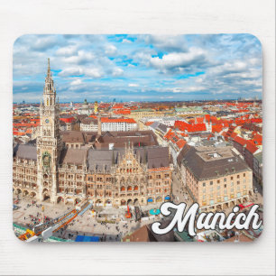 Beautiful Munich, Germany Mouse Mat