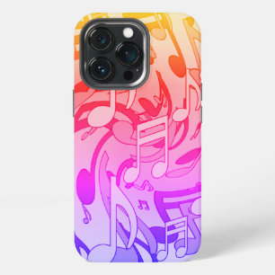Beautiful Music Happy Colours Lively Musical Notes iPhone 13 Pro Case