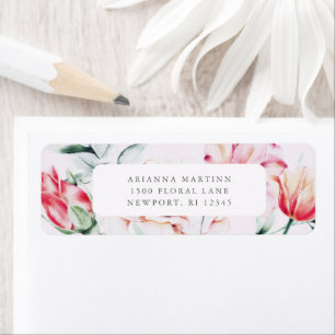 Beautiful Muted Lavender Purple Colourful Floral