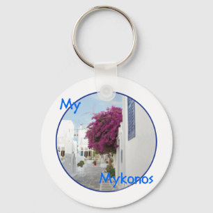 Beautiful Mykonos Key Ring
