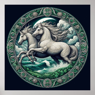 "Beautiful Mystical Horses" 42 Poster