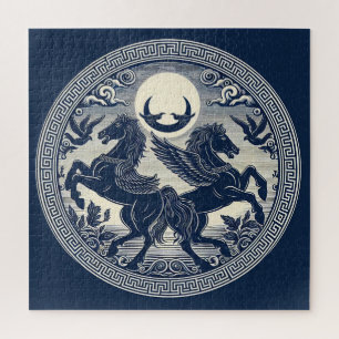 Beautiful Mystical Horses 50 Jigsaw Puzzle