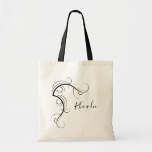 Beautiful Name Typography Tote Bag