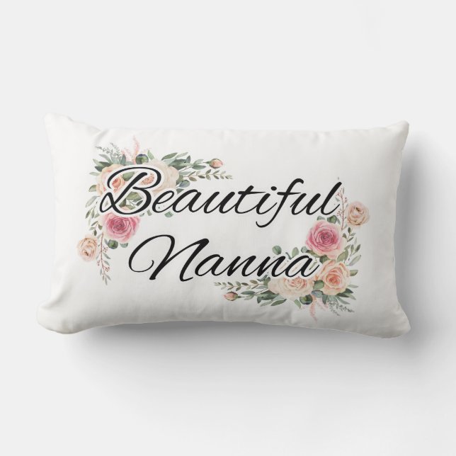 Beautiful Nanna pillow (Front)