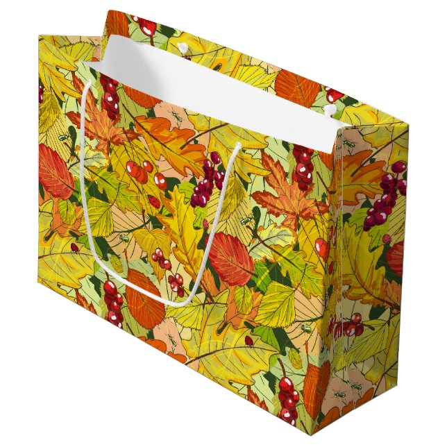 Beautiful Nature 2 Large Gift Bag (Front Angled)