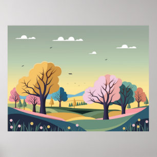 Beautiful Nature Background Poster