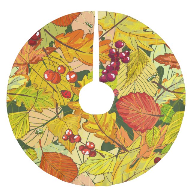 Beautiful Nature Brushed Polyester Tree Skirt (Front)