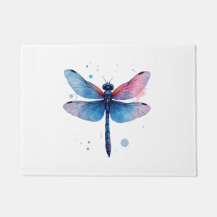 Beautiful Nature Colorful Graphic Pattern Dragonfl Doormat