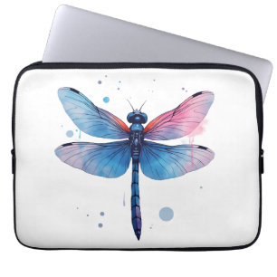 Beautiful Nature Colourful Graphic Pattern Dragonf Laptop Sleeve