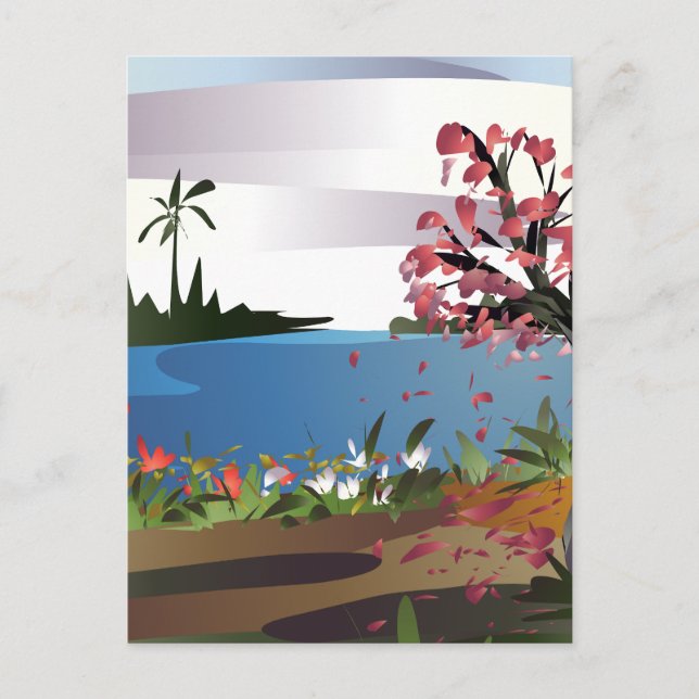 beautiful nature   postcard (Front)