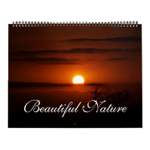 Beautiful Nature's Canvas Calendar