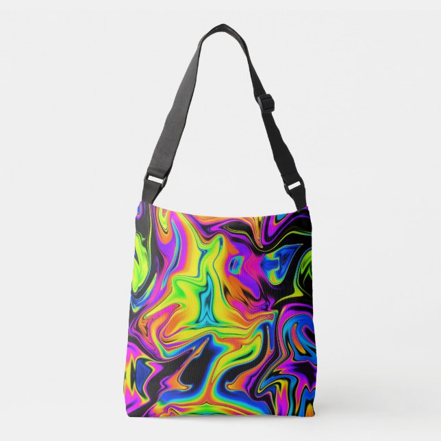 Beautiful Neon Crossbody Bag (Front)