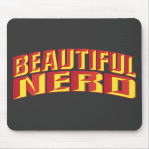 Beautiful Nerd Mouse Mat