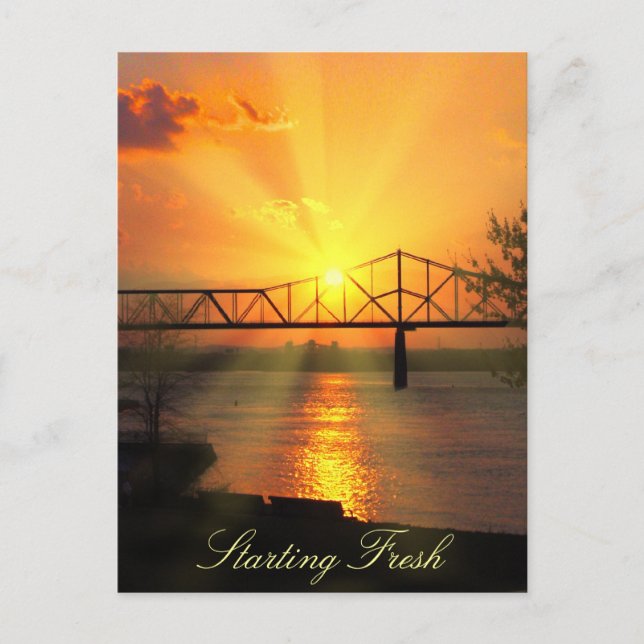 Beautiful new day postcard (Front)