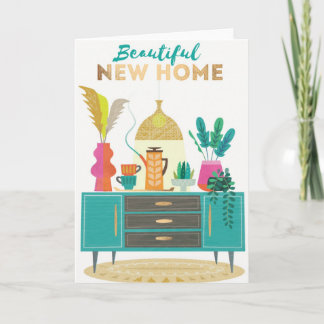 Beautiful New Home Folded Notecard